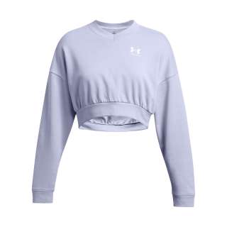 Women's UA Rival Terry Oversized Crop Crew 