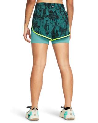 Women's Project Rock Leg Day Flex Printed Shorts 