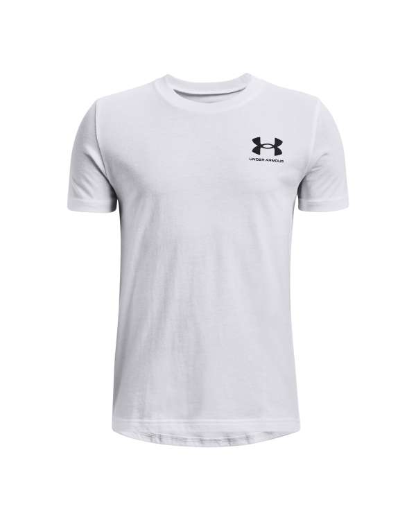 Boys' UA Sportstyle Left Chest Short Sleeve 