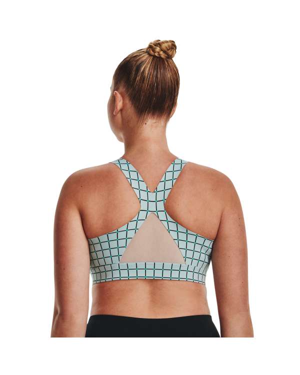 Women's UA RUSH™ SmartForm Mid Printed Sports Bra 