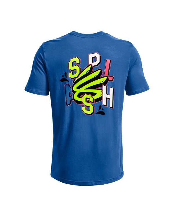 Men's Curry Splash Party Short Sleeve T-Shirt 