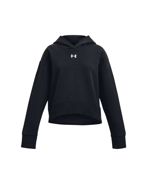 Girls' UA Rival Fleece Crop Hoodie 