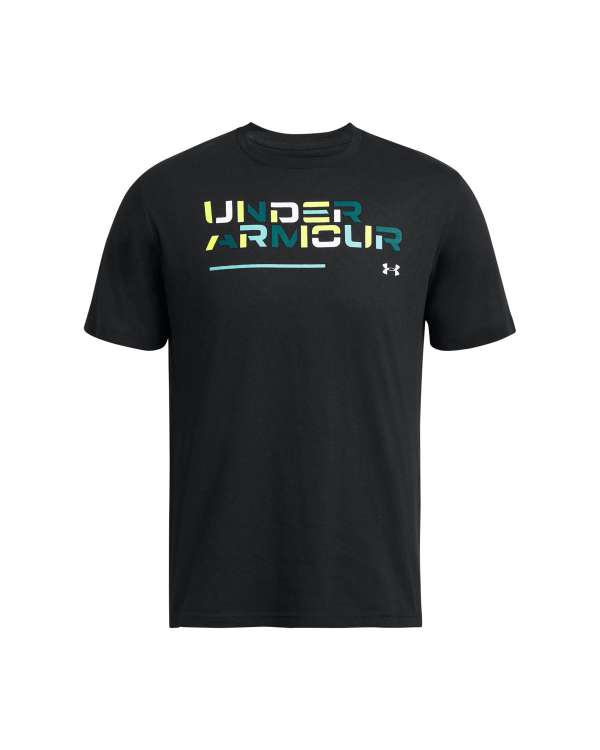 Men's UA Colorblock Wordmark Short Sleeve T-shirt 