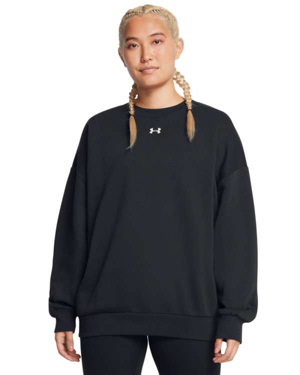 Women's UA Rival Fleece Oversized Crew Hoodie 