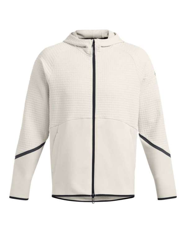 Men's UA Unstoppable Fleece Grid Full-Zip Jacket 