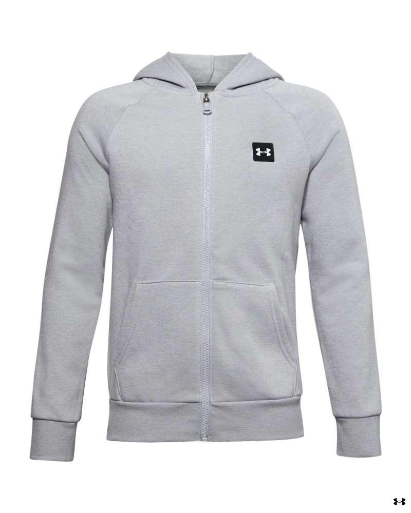 Boys' UA Rival Fleece Full Zip Hoodie 