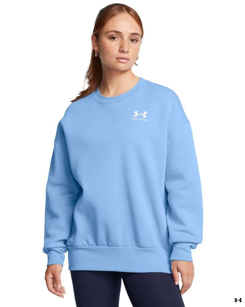 Women's UA Essential Fleece Oversized Crew Hoodie 