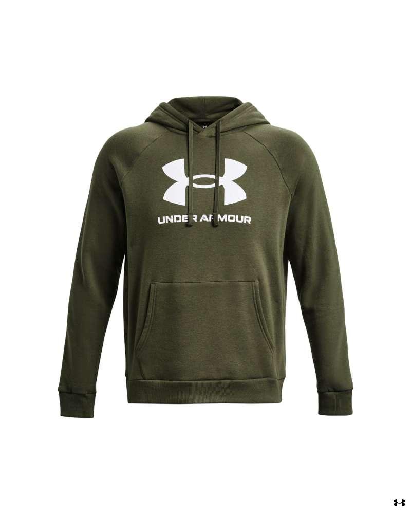 Men's UA Rival Fleece Logo Hoodie Long Sleeve 