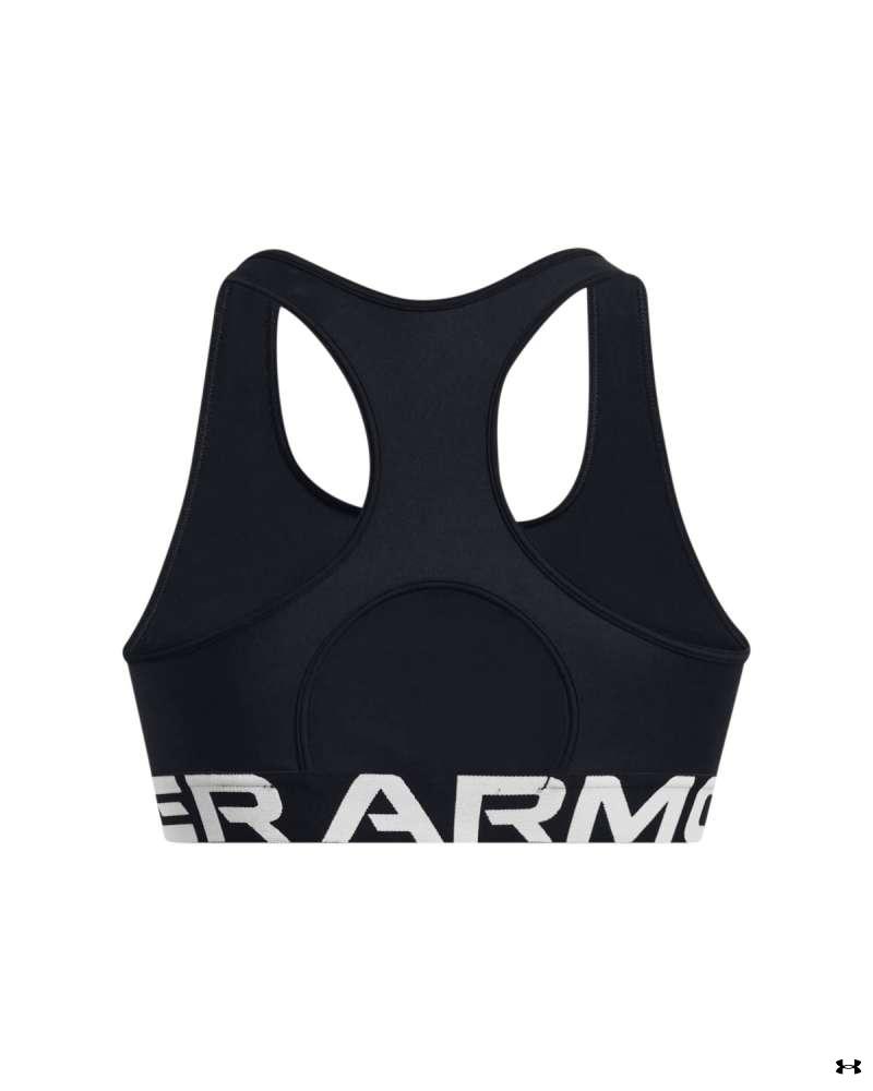 Women's HeatGear® Armour Mid Branded Sports Bra 