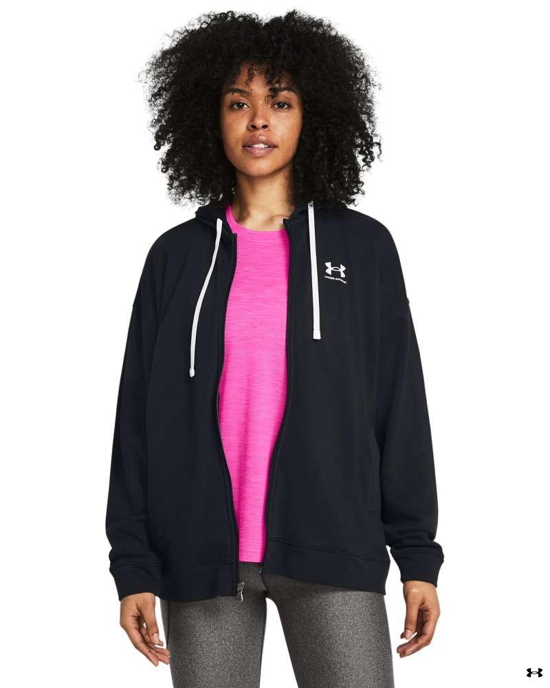 Women's UA Rival Terry Oversized Full-Zip Hoodie 