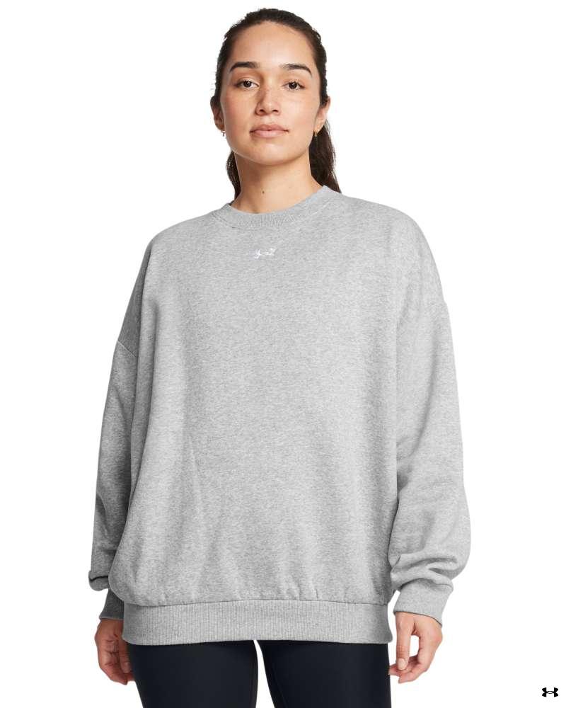 Women's UA Rival Fleece Oversized Crew Hoodie 